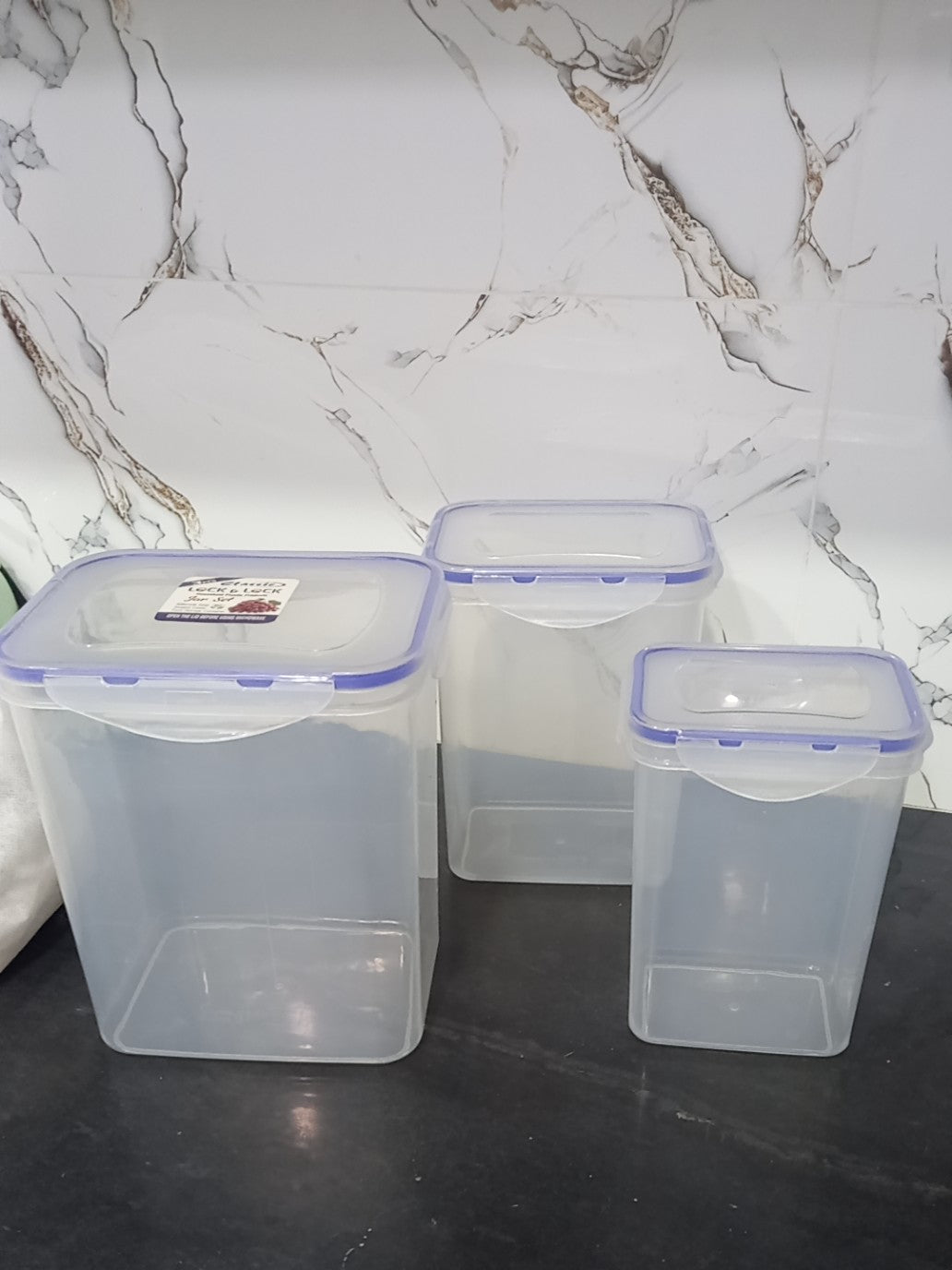 Airtight Food Storage | 3 Pc Set | Leakproof