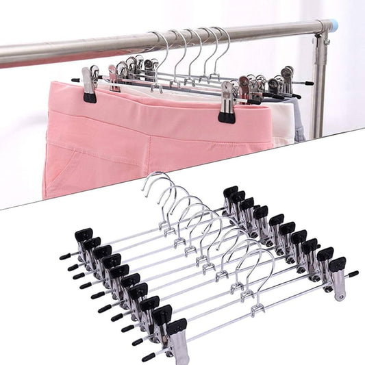 clothe hangers durable stainless steel clip with stand