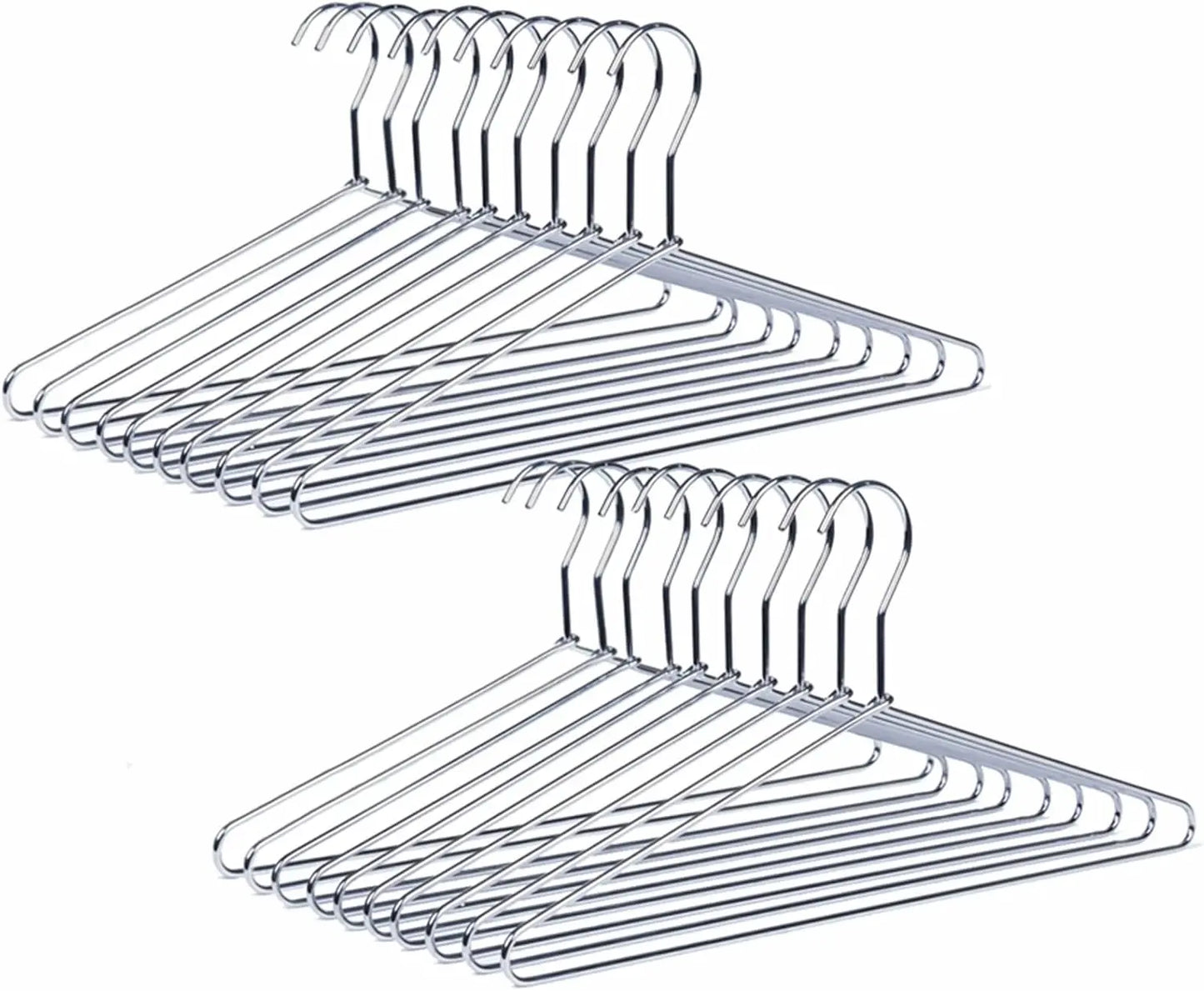 Stainless Steel Hangers – Rustproof, Waterproof, Heavy-Duty Clothes Hangers