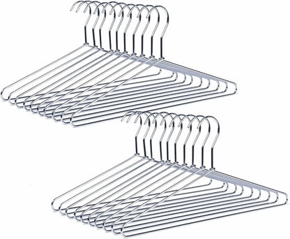 Stainless Steel Hangers – Rustproof, Waterproof, Heavy-Duty Clothes Hangers