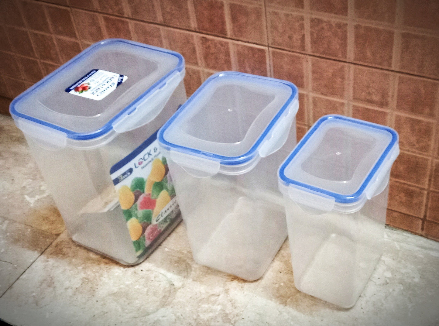 Airtight Food Storage | 3 Pc Set | Leakproof