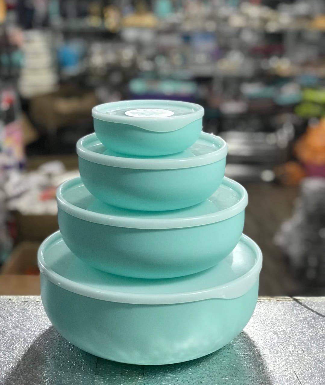 Splash Plastic Food Storage Containers Set | Pack of 4