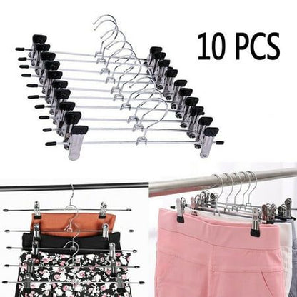 clothe hangers durable stainless steel clip with stand