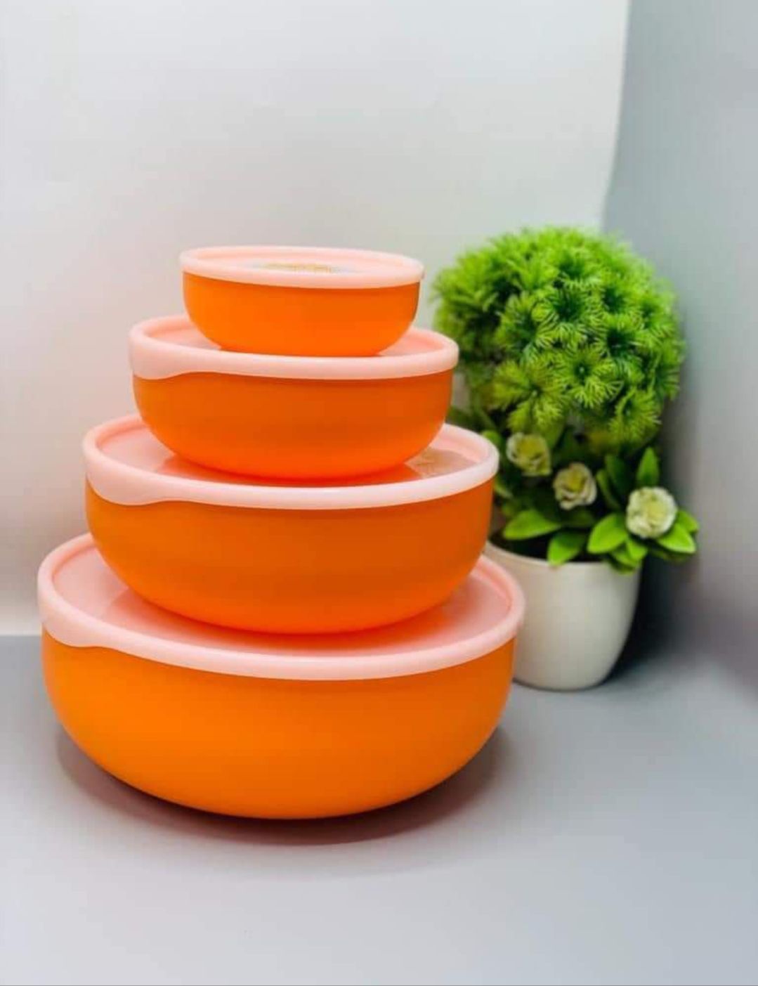 Splash Plastic Food Storage Containers Set | Pack of 4